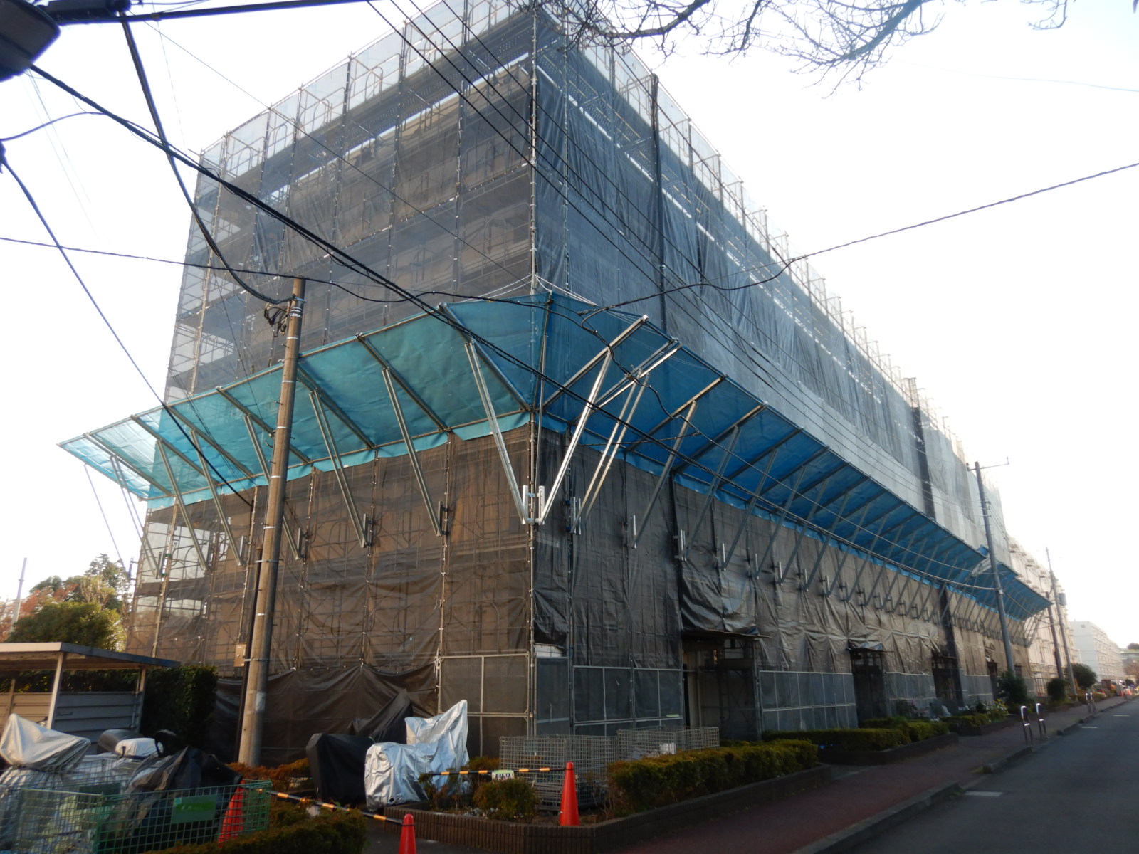 久留米西住宅外壁改修、屋上防水、鉄部塗装及びその他工事